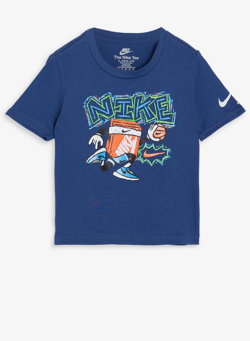 Nike Kids Chalky Boxy Basketball T-Shirt - Image 1